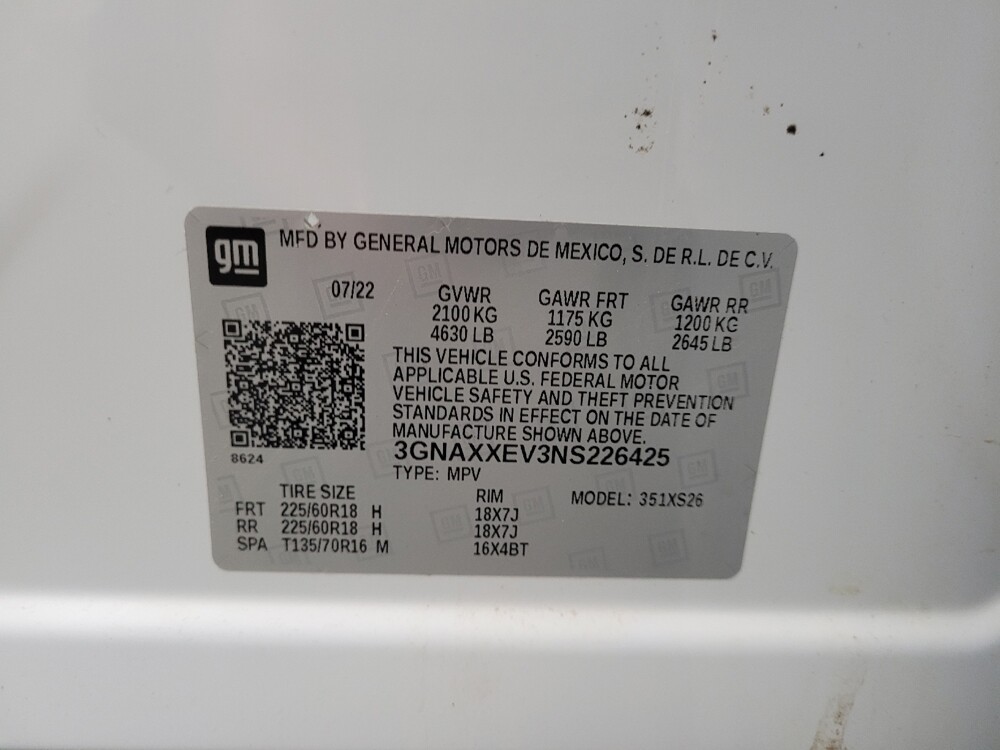 2022 Chevrolet Equinox in Grand Rapids, MI 49508 - 18129432 33