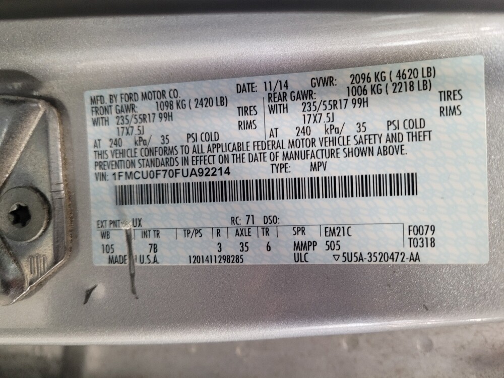 2015 Ford Escape in El Cajon, CA 92020 - 18129519 33