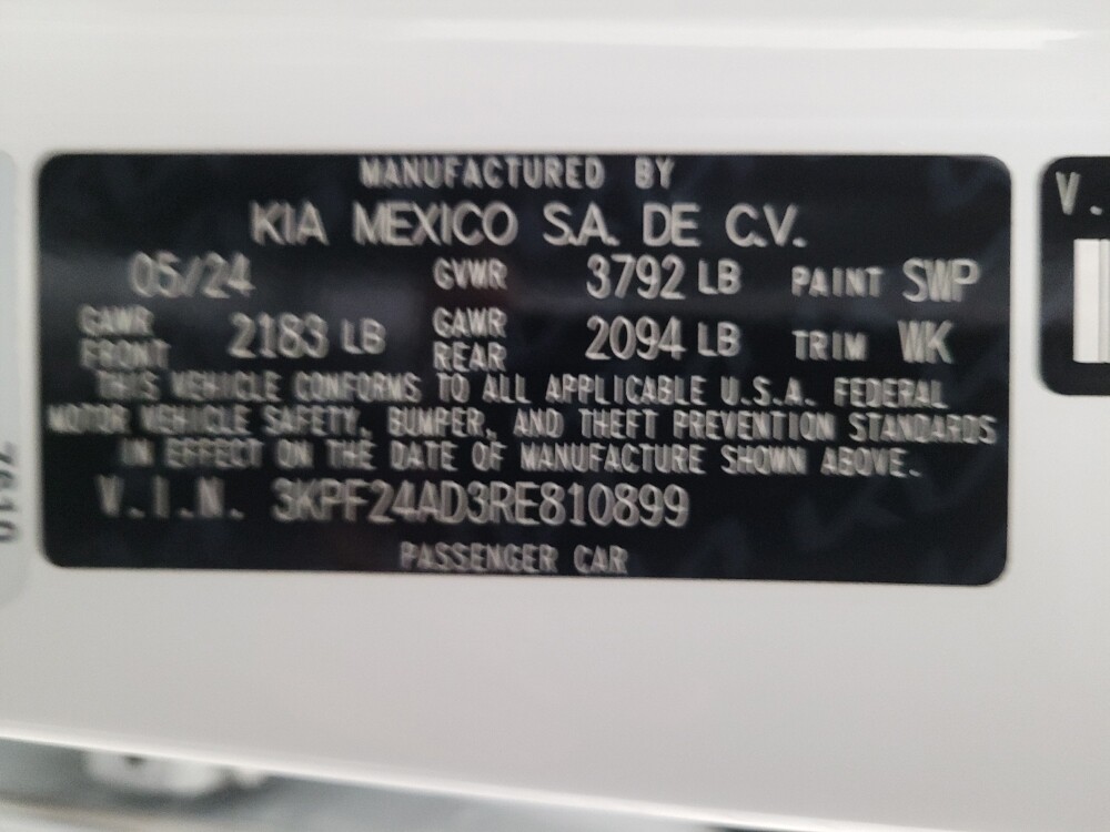 2024 Kia Forte in El Cajon, CA 92020 - 18129529 33