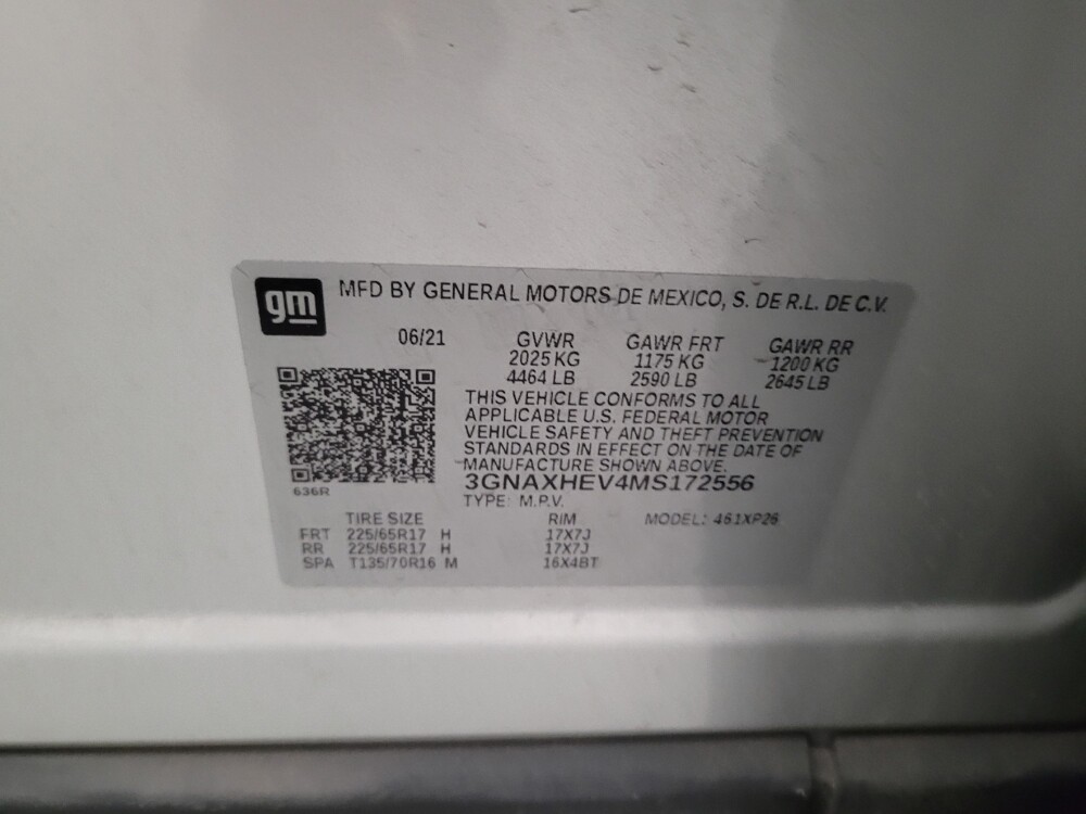 2021 Chevrolet Equinox in El Cajon, CA 92020 - 18129539 33