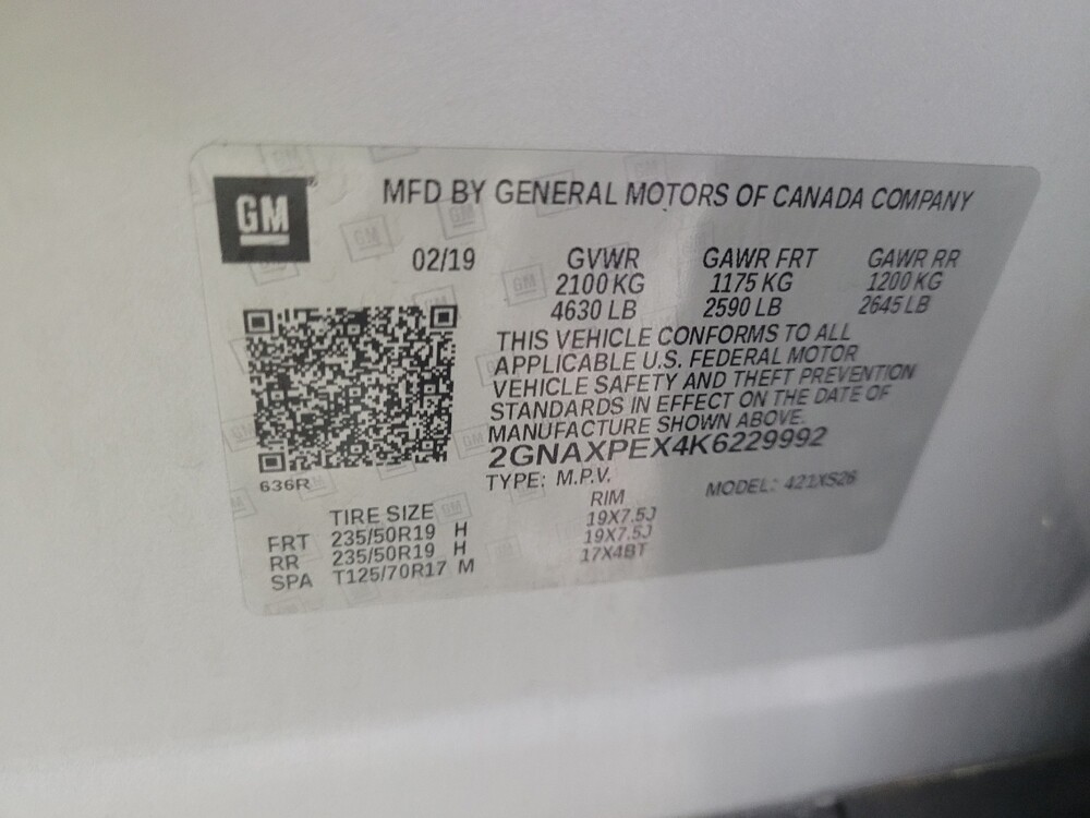 2019 Chevrolet Equinox in Jackson, MS 39211 - 18129559 33