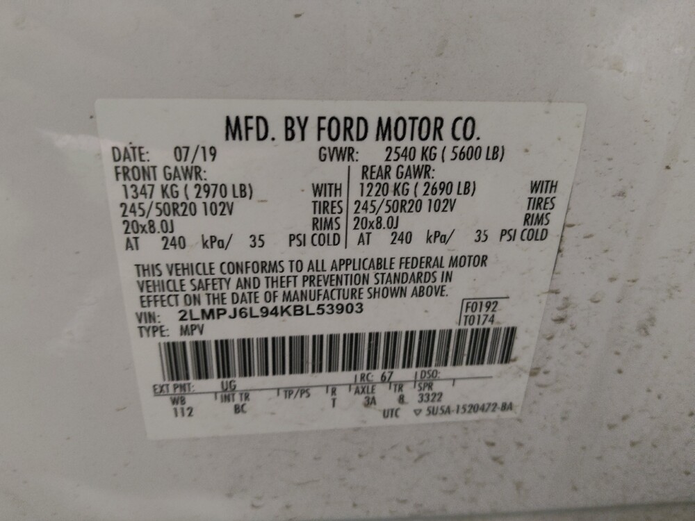 2019 Lincoln Nautilus in Plano, TX 75074 - 18129561 33