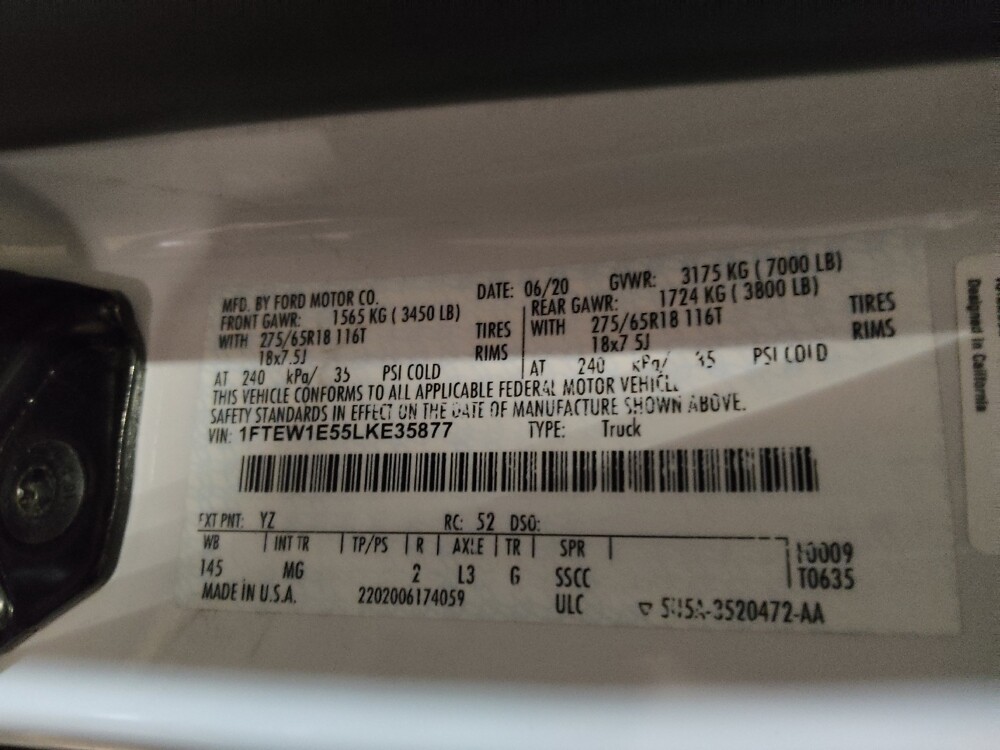 2020 Ford F150 in Fort Worth, TX 76116 - 18129582 33