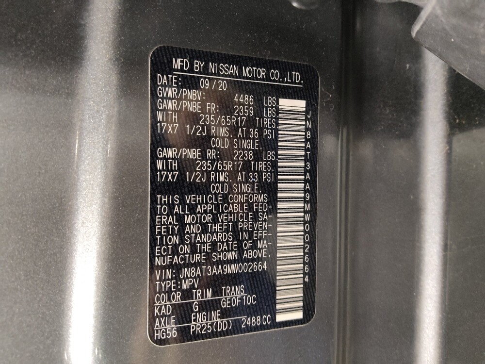 2021 Nissan Rogue in Oklahoma City, OK 73139 - 18129590 33