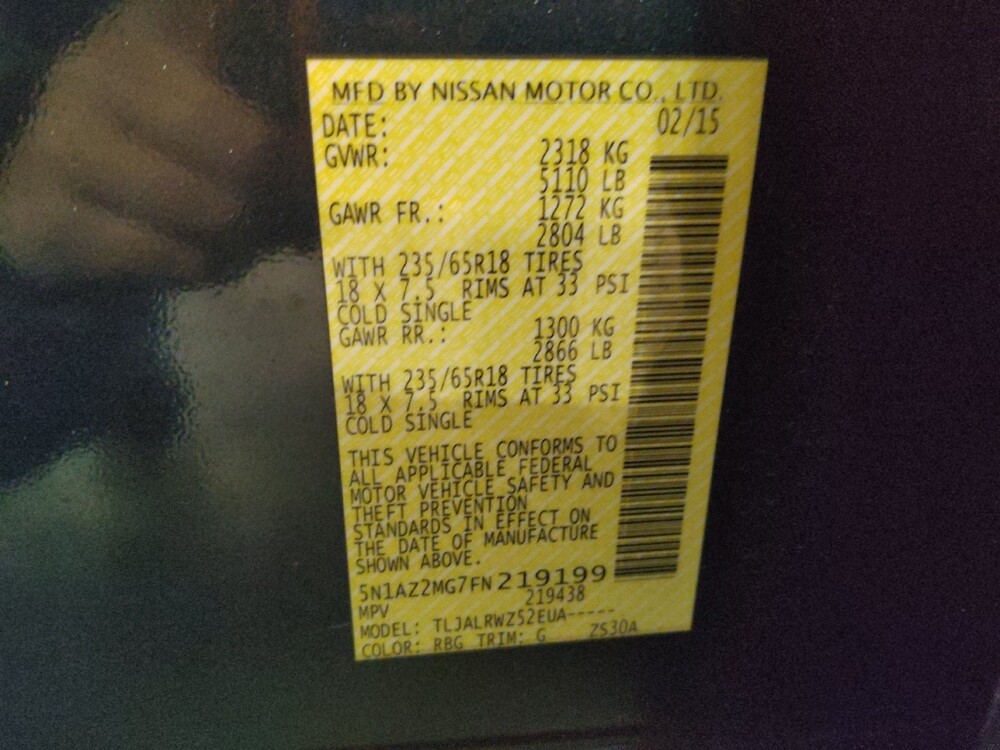 2015 Nissan Murano in Tulsa, OK 74145 - 18129596 33