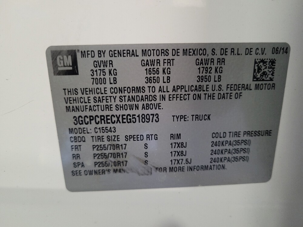 2014 Chevrolet Silverado 1500 in Lakeland, FL 33815 - 18129606 33