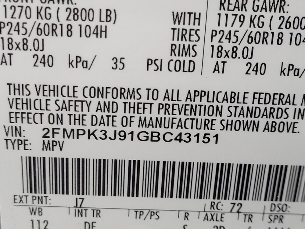 2016 Ford Edge in Reno, NV 89502 - 18129611 33