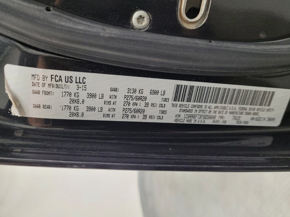 2015 RAM 1500 in Las Vegas, NV 89104 - 18129612 33