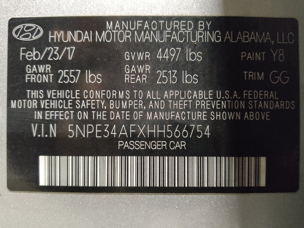 2017 Hyundai Sonata in Pensacola, FL 32505 - 18129624 33