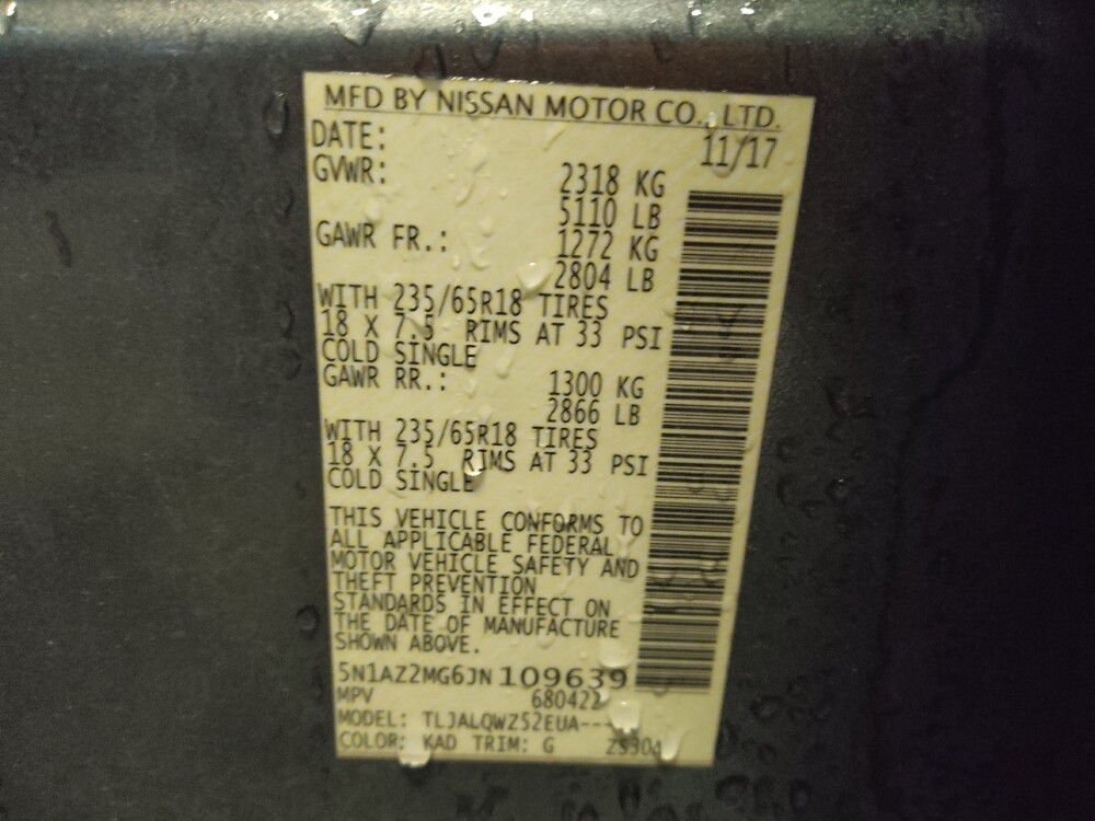 2018 Nissan Murano in Charlotte, NC 28213 - 18129646 33