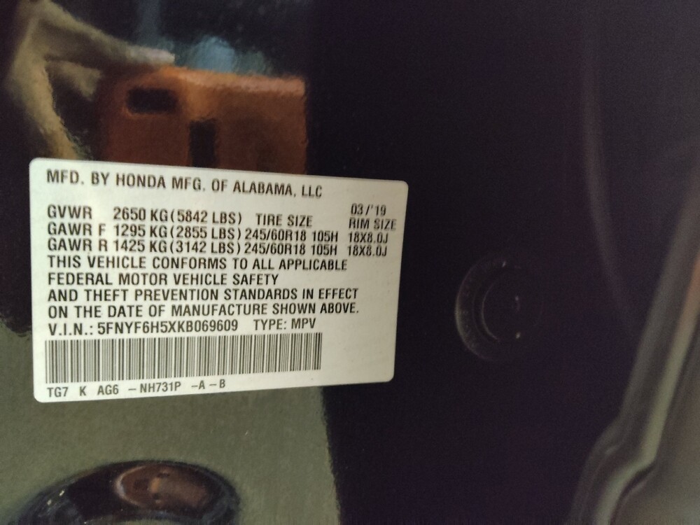 2019 Honda Pilot in Raleigh, NC 27604 - 18129651 33