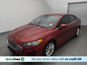2019 Ford Fusion in Houston, TX 77074