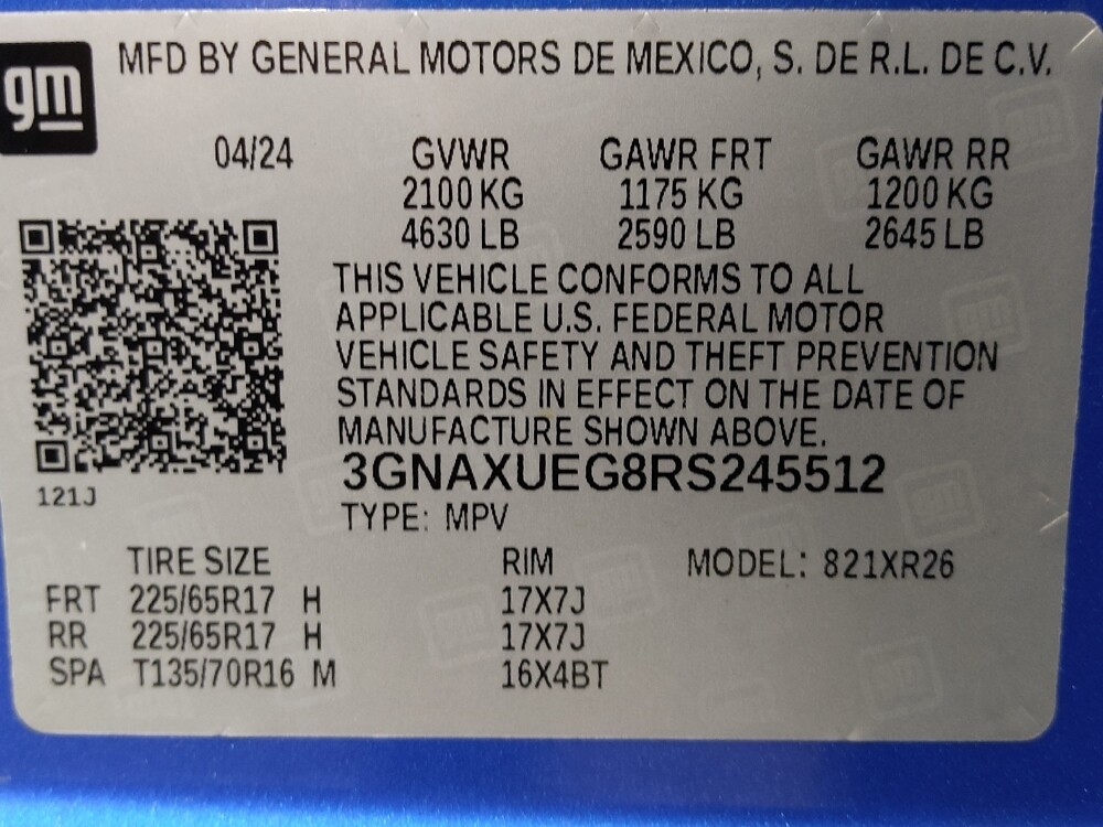 2024 Chevrolet Equinox in Round Rock, TX 78664 - 18129672 33