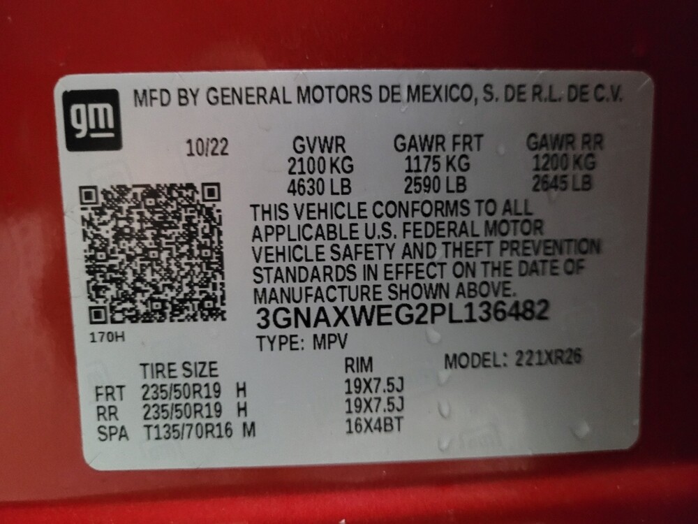 2023 Chevrolet Equinox in Chesapeake, VA 23320 - 18129720 33