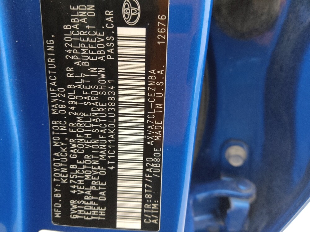 2020 Toyota Camry in Springfield, MO 65807 - 18129741 33