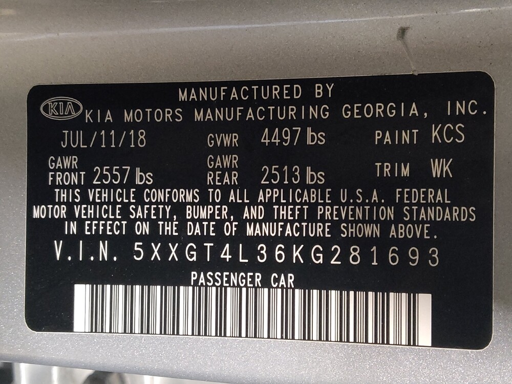 2019 Kia Optima in Gainesville, FL 32609 - 18129750 33