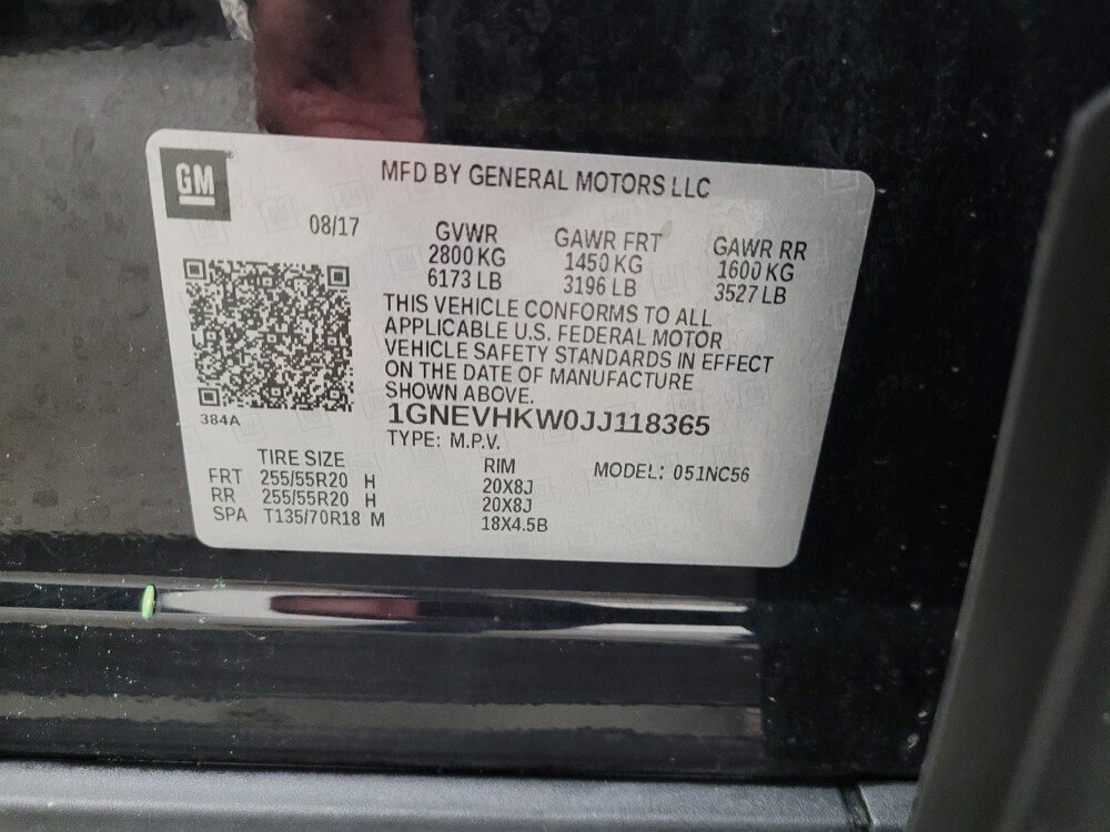 2018 Chevrolet Traverse in Taylor, MI 48180 - 18129757 33