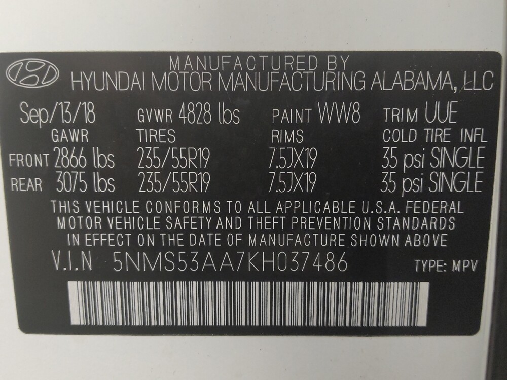 2019 Hyundai Santa Fe in Baton Rouge, LA 70816 - 18129768 33