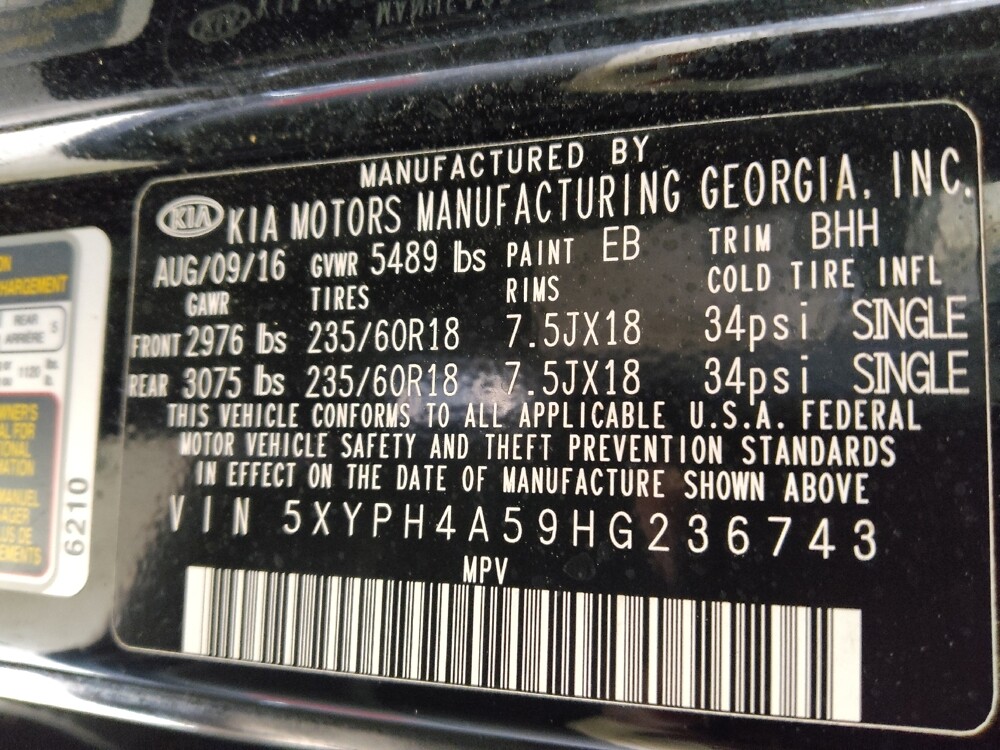 2017 Kia Sorento in Jackson, MS 39211 - 18129774 33