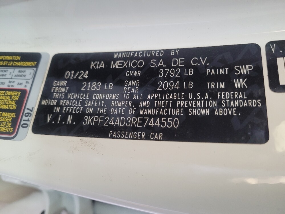 2024 Kia Forte in Fairfield, OH 45014 - 18129781 33