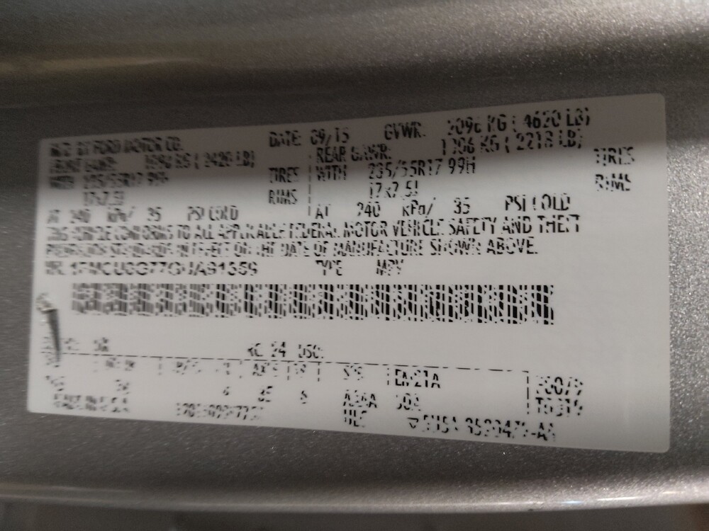 2016 Ford Escape in Ocala, FL 34471 - 18129784 33