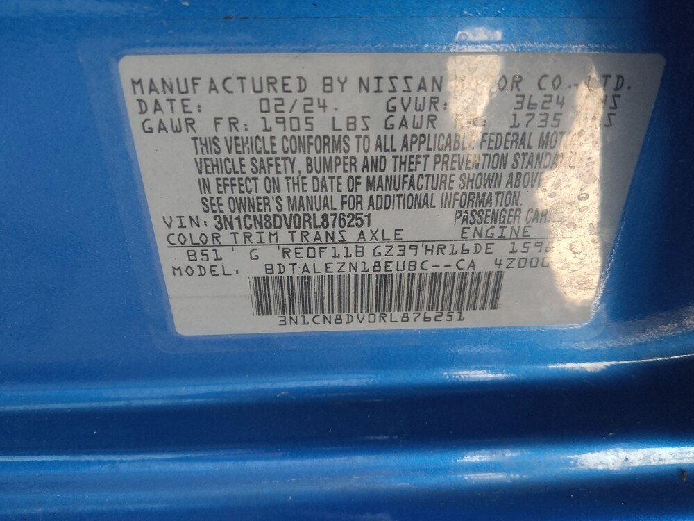 2024 Nissan Versa in Jackson, MS 39211 - 18129809 33