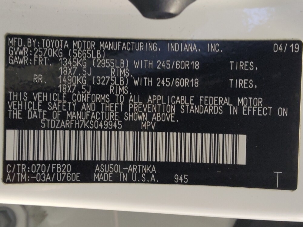 2019 Toyota Highlander in Houston, TX 77074 - 18129829 33