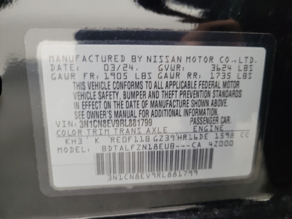 2024 Nissan Versa in Las Vegas, NV 89104 - 18129837 33