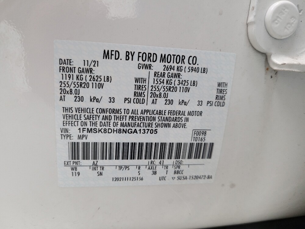 2022 Ford Explorer in Taylor, MI 48180 - 18129846 33