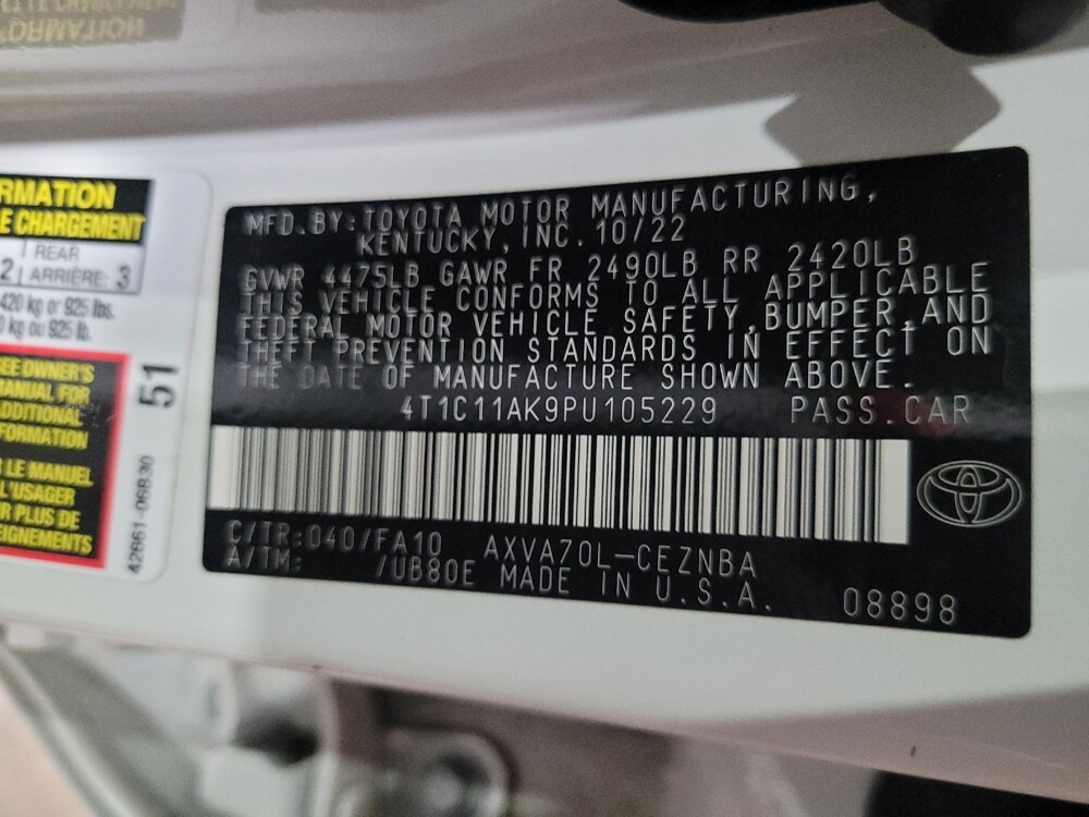 2023 Toyota Camry in Laurel, MD 20724 - 18129858 33