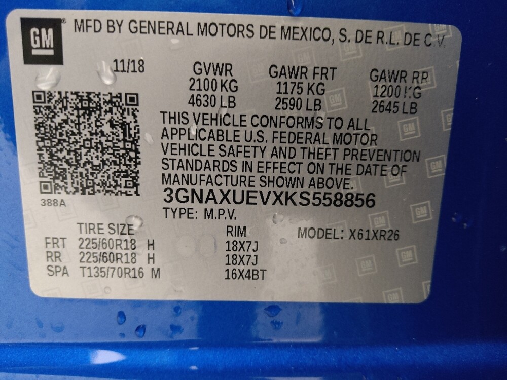 2019 Chevrolet Equinox in Wichita, KS 67207 - 18129862 33