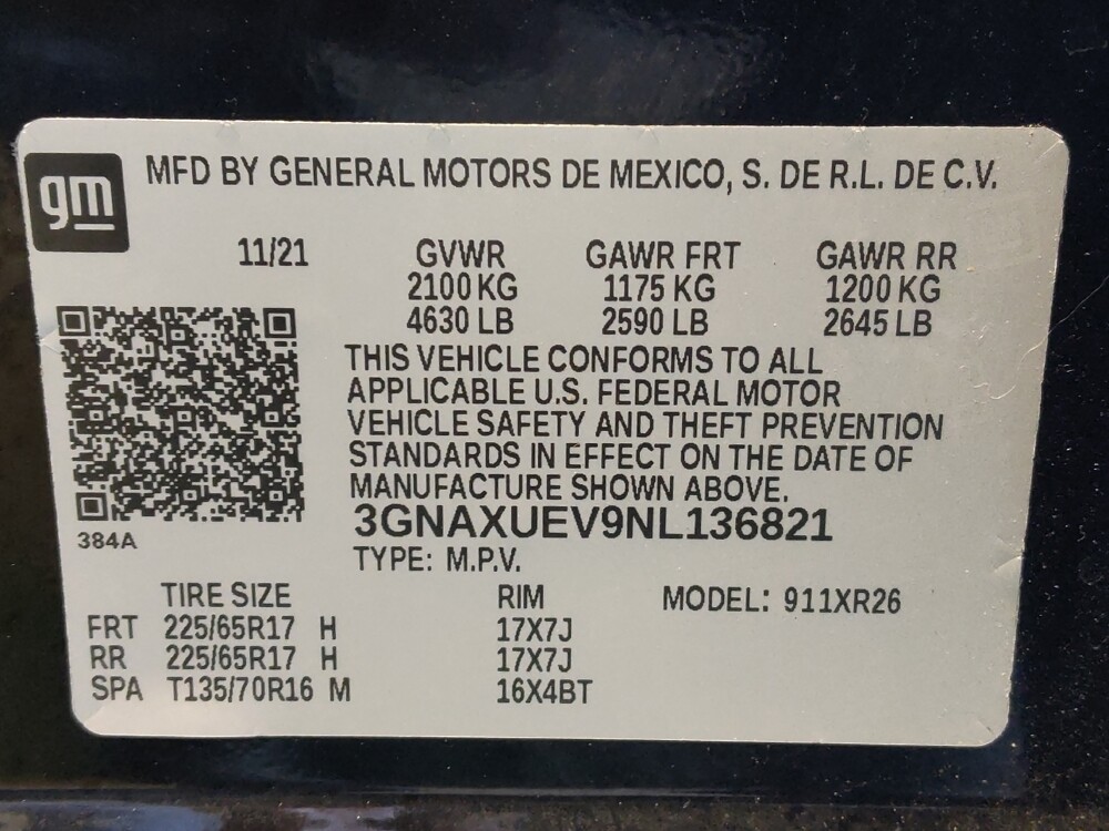 2022 Chevrolet Equinox in Houston, TX 77074 - 18129864 33