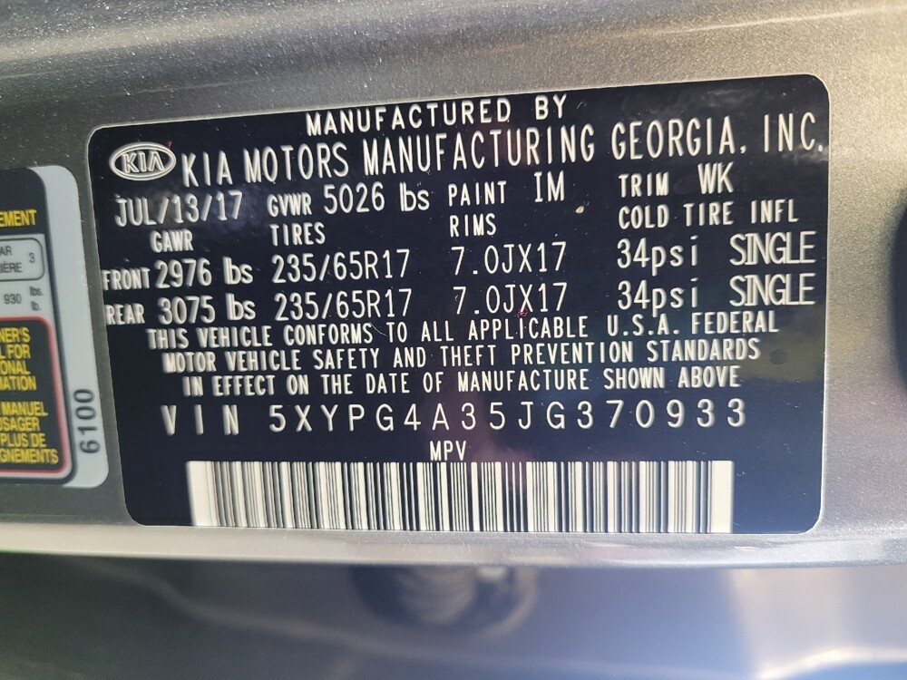 2018 Kia Sorento in Lexington, KY 40509 - 18129878 33