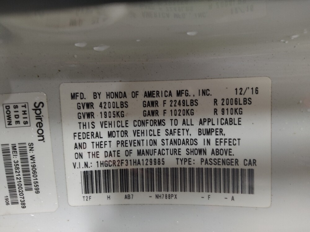 2017 Honda Accord in Marietta, GA 30062 - 18129908 33