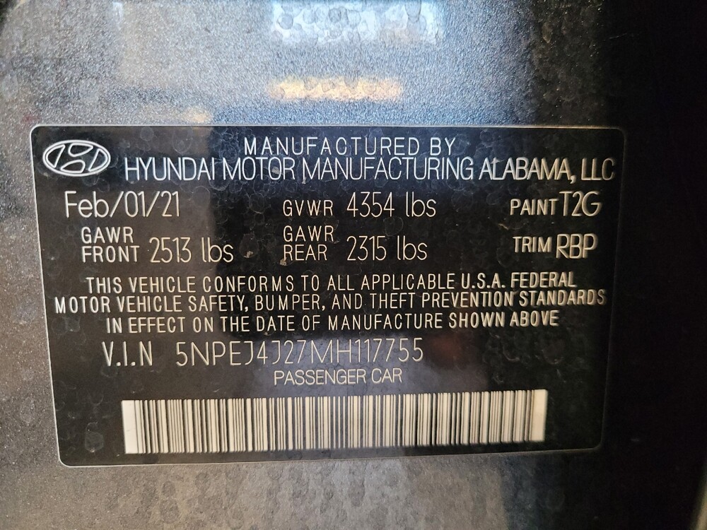 2021 Hyundai Sonata in Jacksonville, FL 32225 - 18129947 33