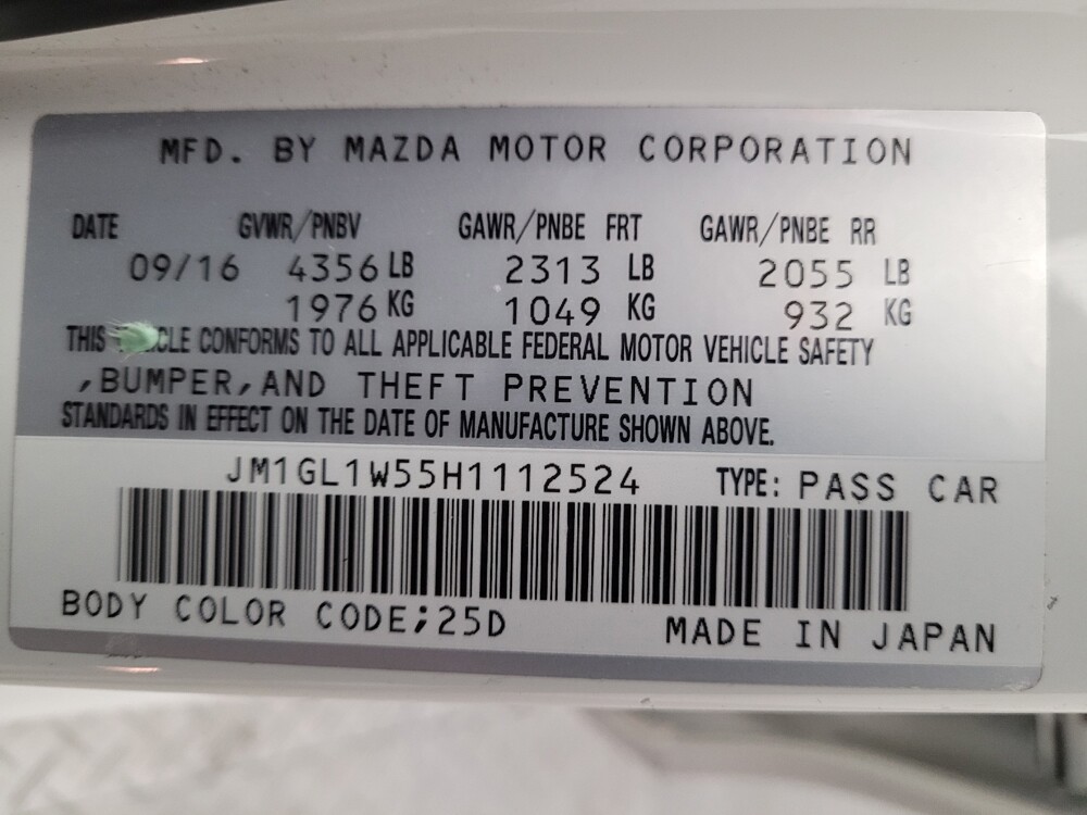 2017 Mazda MAZDA6 in Riverside, CA 92504 - 18129961 33