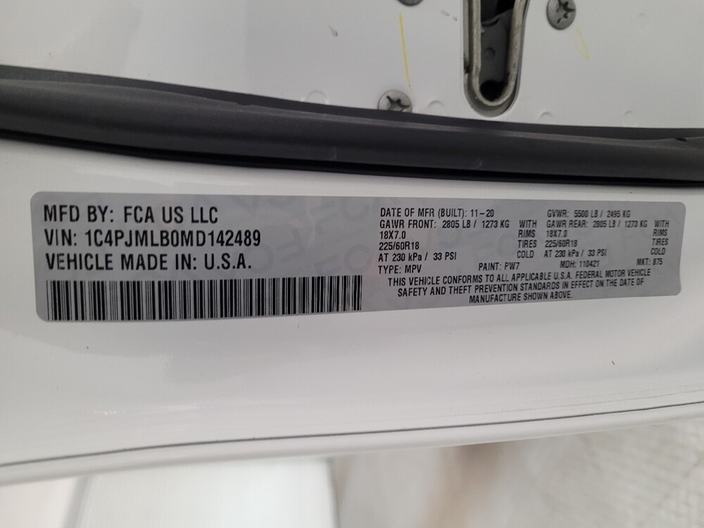 2021 Jeep Cherokee in Riverside, CA 92504 - 18129966 33