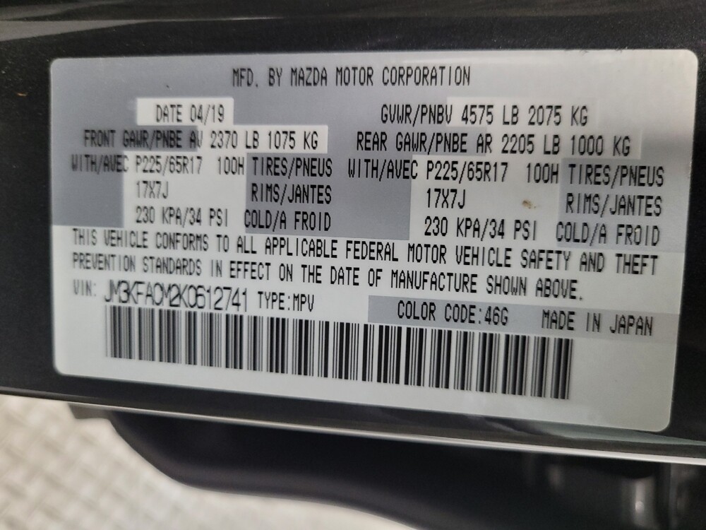 2019 MAZDA CX-5 in Las Vegas, NV 89104 - 18129988 33