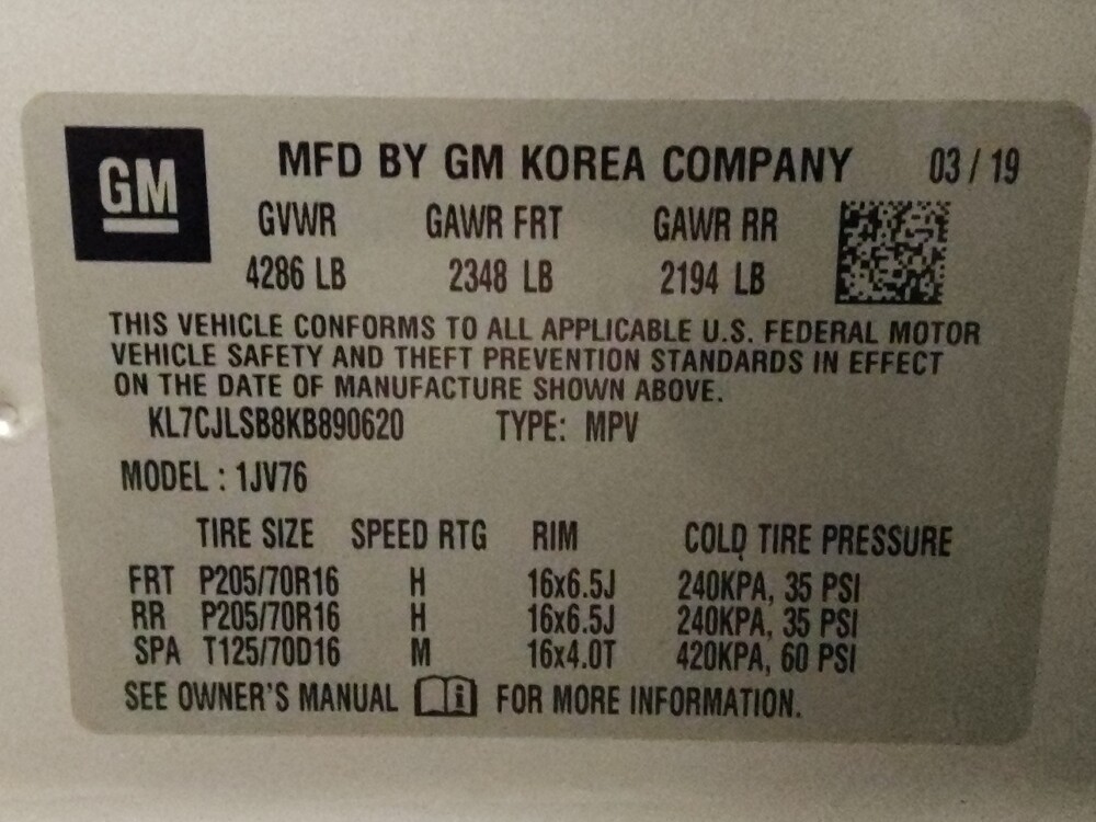 2019 Chevrolet Trax in Metairie, LA 70006 - 18129993 33