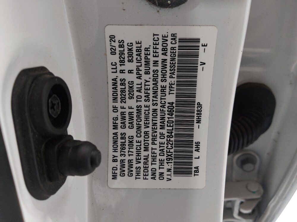 2020 Honda Civic in Columbus, OH 43231 - 18130015 33