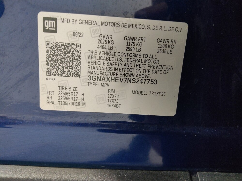 2022 Chevrolet Equinox in Columbus, OH 43231 - 18130016 33