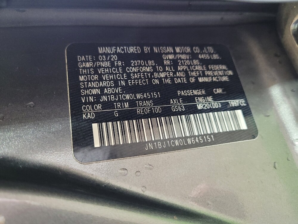 2020 Nissan Rogue Sport in Maple Heights, OH 44137 - 18130019 33