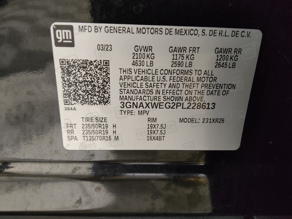 2023 Chevrolet Equinox in Midlothian, IL 60445 - 18130038 33