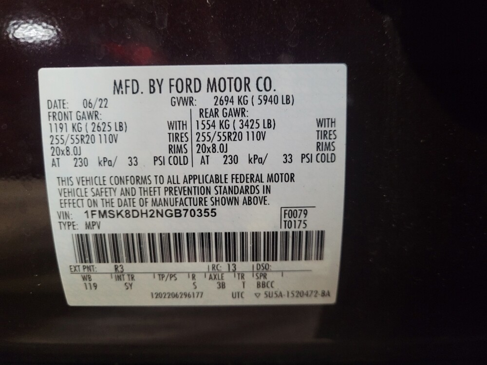 2022 Ford Explorer in Williamstown, NJ 8094 - 18130047 33