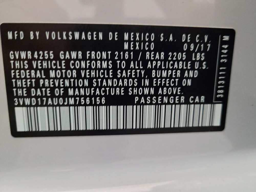 2018 Volkswagen Golf in Downey, CA 90241 - 18130048 33