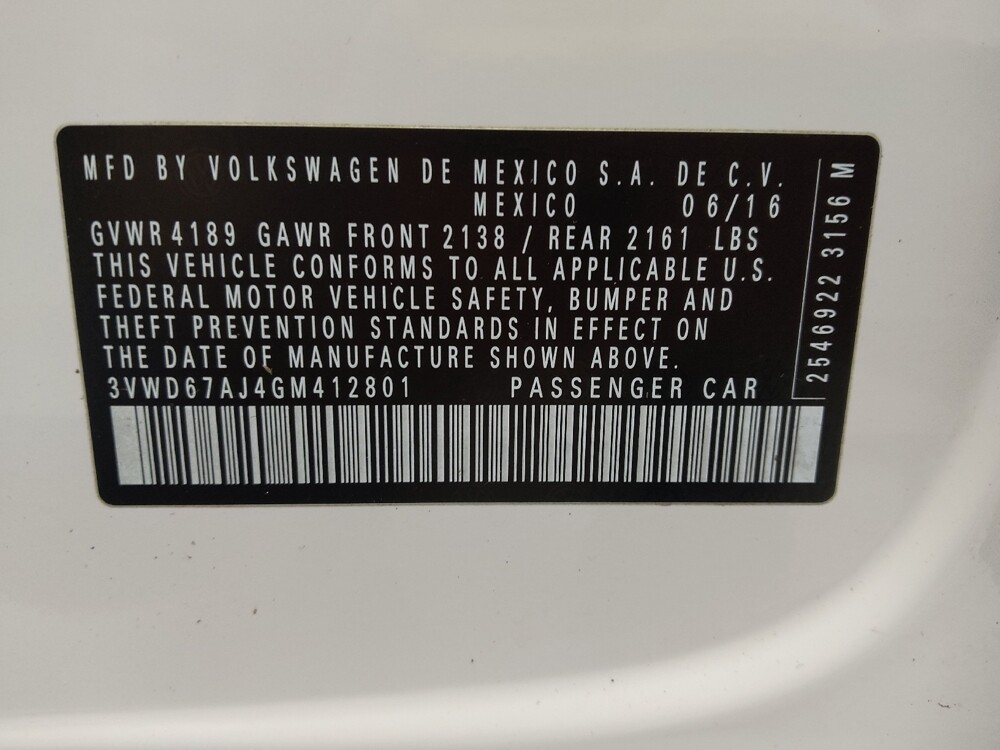 2016 Volkswagen Jetta in Tulsa, OK 74145 - 18130068 33