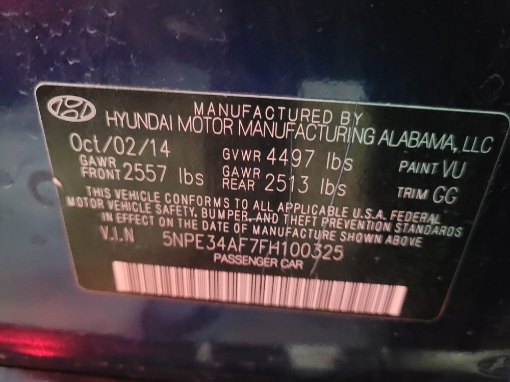 2015 Hyundai Sonata in Glen Burnie, MD 21061 - 18130079 33