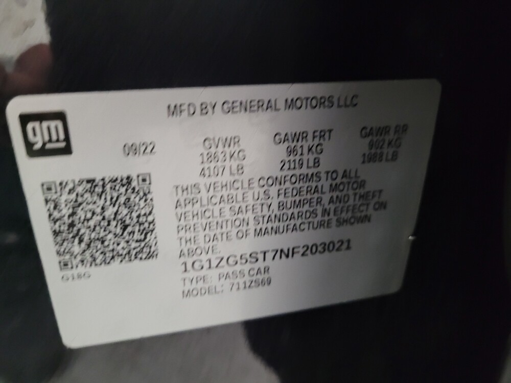 2022 Chevrolet Malibu in Montclair, CA 91763 - 18130201 33