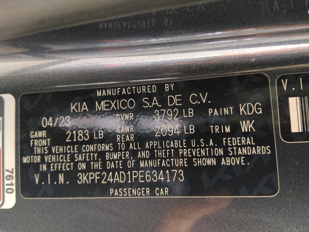 2023 Kia Forte in Knoxville, TN 37923 - 18130211 33