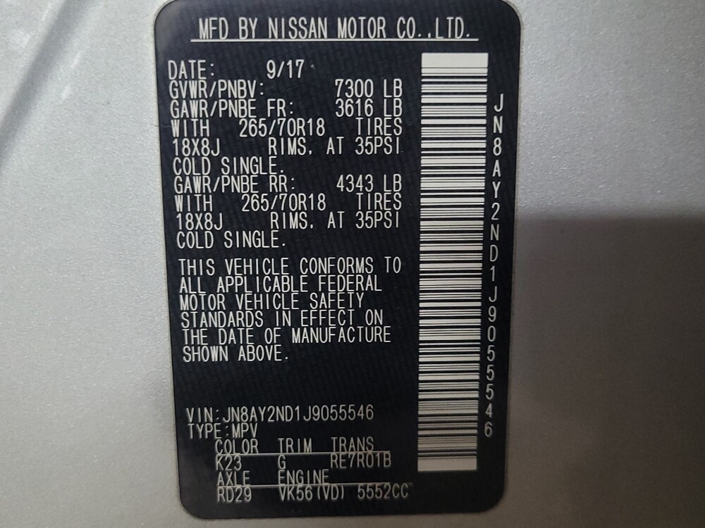 2018 Nissan Armada in Birmingham, AL 35215 - 18130219 33
